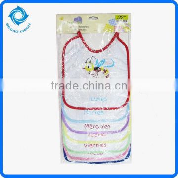 Weekly Waterproof Baby Bib