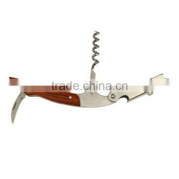 ZY-K1058 2017 New Arrival Wine Opener Corkscrew With Wood Handle photo-2