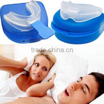 Sleep Apnea Soft Fashion Mouth Guard Anti Snore Mouthpiece Tray Stopper photo-5