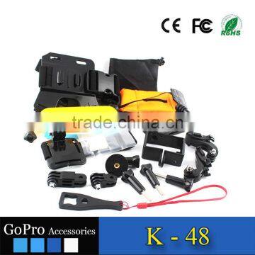 High Quality 18 in 1 Kit Used for Gopros Heros 4 Sports Camera Accessories Action Camera Cases photo-2
