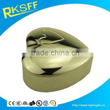 Smooth New Fashion Hot Sale Ring Jewelry Box With Plated Gold photo-2
