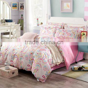 100% cotton Fashion Bedding Set Bed Sheet Duvet Cover Set Bed Linens bianhuakai