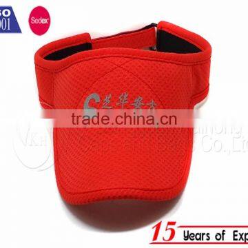 Cheap 3D embroidery custom visor sun visor cap and hat