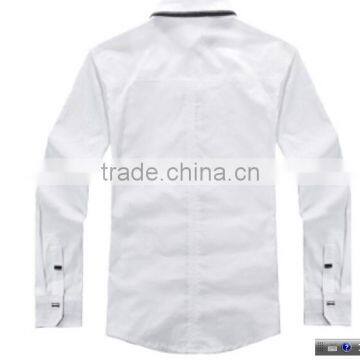 Bulk Buy Clothing Hot Sale Fashion Men Casual Shirt Cheap Cotton Gents Shirts photo-2