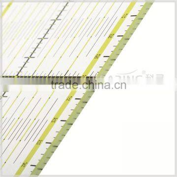 Kearing Pro Arcylic Double-Colored Grid Lines 45cm*10cm Rectangular Patchwork Ruler With Scale Range for Sewing Cutting#KPR4510 photo-4