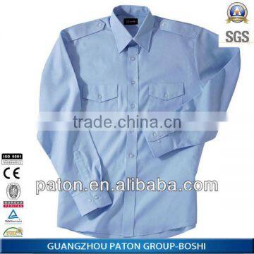 Free Size Cheap Men Security Uniform Men's Security Long Sleeve Shirt