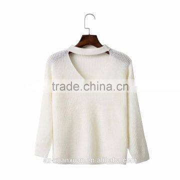 Wholesale Winter V-neck Women's Turtleneck Sweater 2016 photo-5