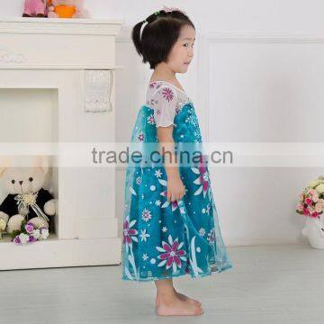 Frozen Fever Dress Frozen Girl Dress Latest Hot Sale Gambar Sex Frozen Elsa Dress photo-4