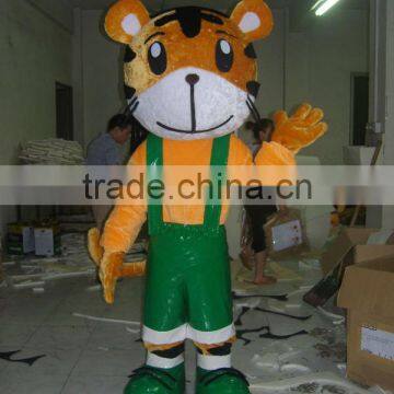 Taiwan Tiger Mascot Costume/Fur Tiger Mascot Costume