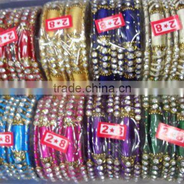 STOCK CLEARANCE Fashion Turquoise Silk Thread Bangles,Bridal Wholesale Bangles Bracelet,Fashion Bangle Sets photo-4