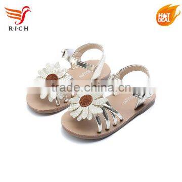 New Designs PU Materials to Make Baby Girls Sandals photo-3