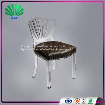 2017 Best Design Commercial Salon Barber Chair Transparent Armrest Leisure Chair photo-2