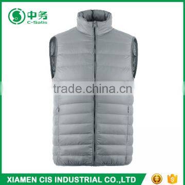 2017 Trendy European Style Winter Plus Size Ultralight Mens Padded Down Vest photo-2