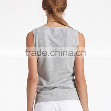 Wholesale 100% Cotton Tank Tops Manufacturer photo-4
