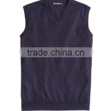Child Sweater as School V-neck Uniform Pullover Sweater photo-2