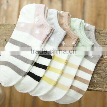 zm33554a fashion simple cheap women cotton boat socks for wholesale