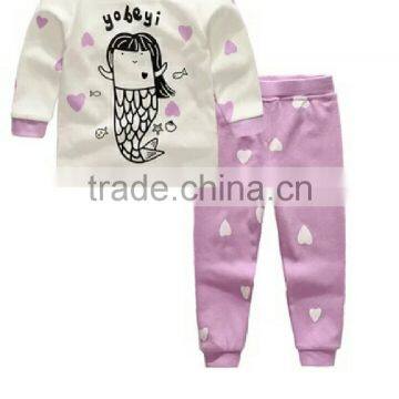 Pajamas With 100%Cotton Kids Clothing Set