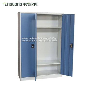Steel School Furniture Changing Room Used Student Clothes Storage 3 Door Locker for Sale photo-5
