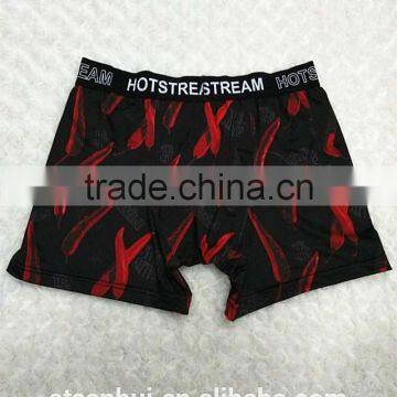 Stylish unique printed mens fashion boxer shorts wholesale