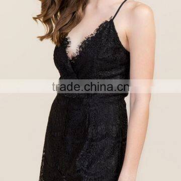 Fashion Adult Women Lace Romper Pajamas Onesie photo-3