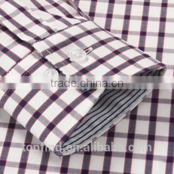 High Quality Classic Check Pattern Free Size Wrinkle Free Shirt for Business Man photo-4