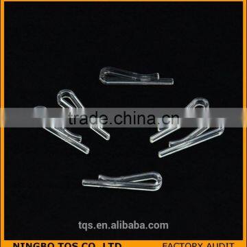 Hot Sale U-shape Transparent Shirt Packing Plastic Clips