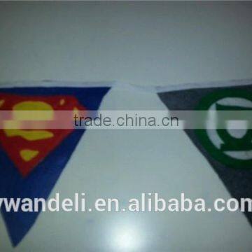 Comic Retro Superhero Kids Party Bunting Flag FOR Childern Bedroom photo-2