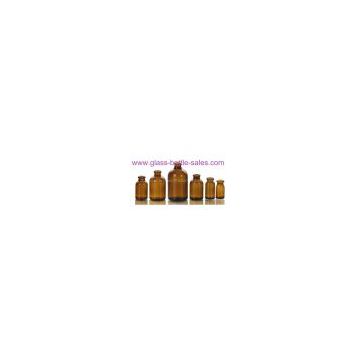 Supply Amber Mouled Glass Vials