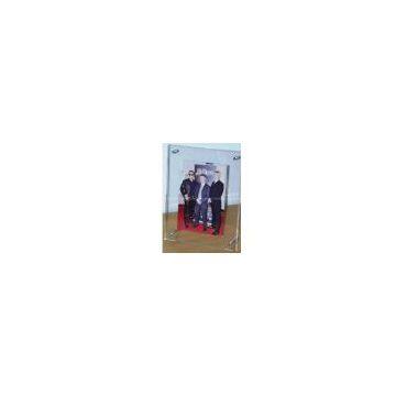 Clear acrylic photo frame