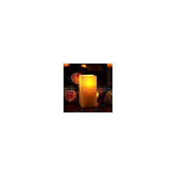 Custom Cuboid USB interface bluetooth candle speaker with Rotary switch