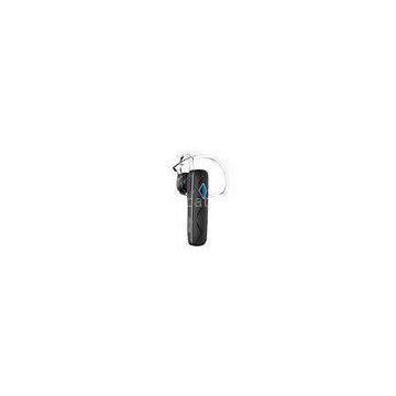 Black Waterproof 4.0 AVRCP Bluetooth Conference Headset With Voice Broadcast