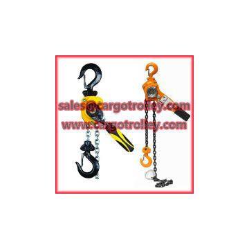 Lever chain hoist advantages and details