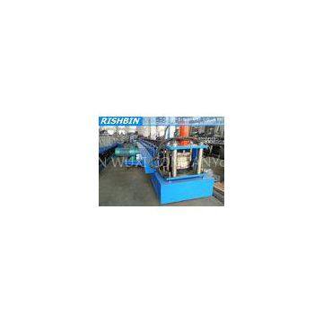 Manual / Automatic Decoiler Steel Door Frame Roll Forming Machine with 15 KW Power