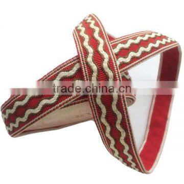 Woven cotton jacquard webbing bag straps