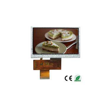 4.3inch Landscape WQVGA High Brightness TFT With RTP