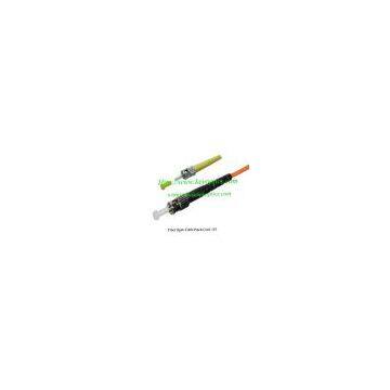 Fiber optical patch cords: ST connectors
