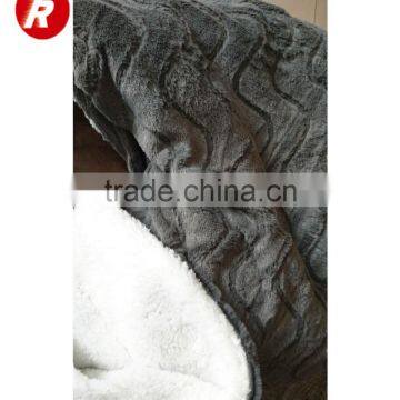 100% Cotton Baby Blanket Soft and White photo-2