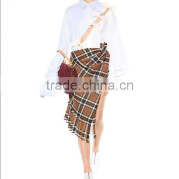 Long Sleeve Fashion Pinstripe T-shirts 100% Cotton Wholesale in China photo-6