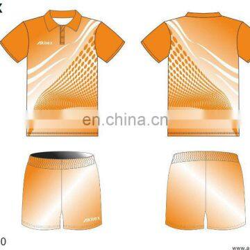 new design sublimation badminton jersey