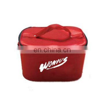 RPET newly arrived popular red simple promotional/advertising make up/cosmetic case