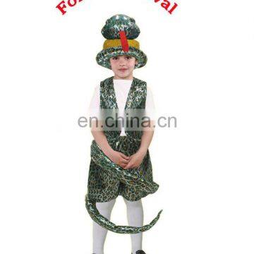 TZ201325-1 Snake Christmas Mascot Costume, Snake Costume For Kids