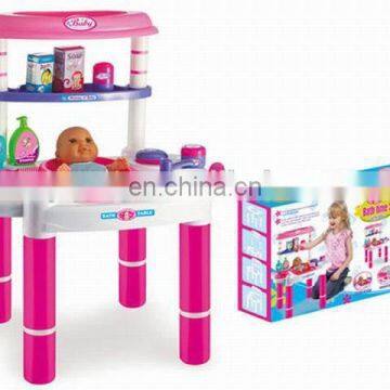 Kids Colorful Plastic Rocking Horse Toys, Riding Horse Set With Doll And Music photo-4