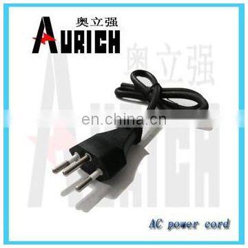 European Power Cable Swiss Plug Adaptor Cable Flat Small Retractable Cord Reels Power Cable