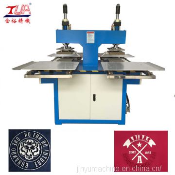 Semi-automatic embossing machine for t-shirts