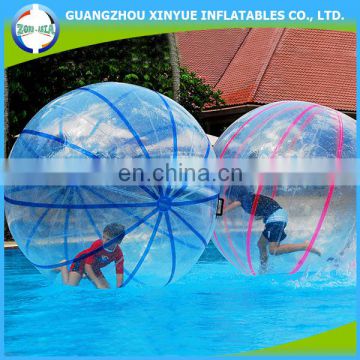 2014 CE quality good selling 0.8mm PVC inflatable bubble ball water ball water walking ball