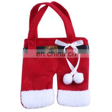 2Pcs/set Cute Christmas Santa Clothes and Pants Shaped Cutlery Silverware Holder Set Knives and Forks Pockets photo-4
