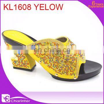 Ladies Shoes Wholesale Slipper With Stone Ladies Slipper in China photo-2