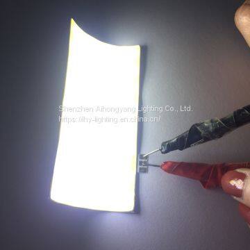 Latest Technology Flashlight Soft COB Chips 3v 3w Red White Led Daytime Running Lights,360 Degree Flexible COB LED Drl photo-4