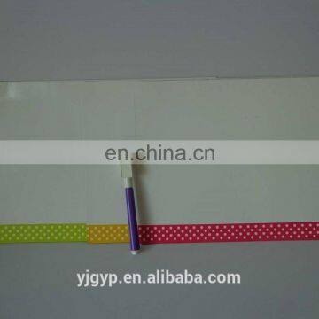 New Arrival! Promotional use Cheap customized magnetic writing board with mark pen