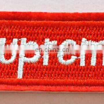 Customized Garment Woven label, satin woven label, brand label for clothing